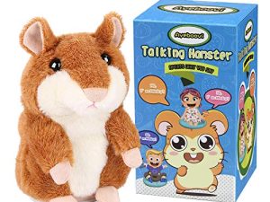 Ayeboovi Jouets pour tout-petits Hamster parlant répète