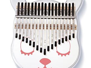 Byla Kalimba 17 touches Clair Acrylique Cerf