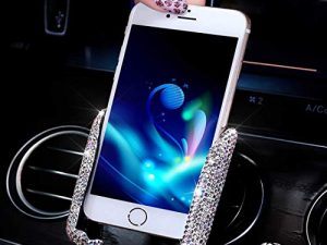 SUNCARACCL Bling Support de téléphone de voiture
