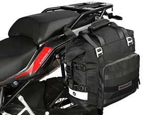 Rhinowalk Sacoche de selle de moto Sacoche
