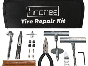 Hromee Kit d'outils de réparation de pneus