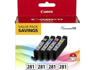 Canon CLI-281 Pack de 4 encres noir