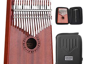 GECKO Kalimba Piano à pouce 17 touches