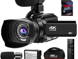 Caméra vidéo 4K Caméscope