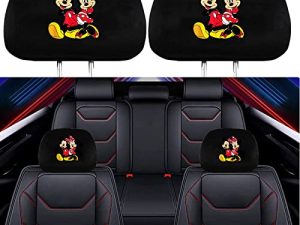 Lot de 2 housses d'appui-tête pour Mickey