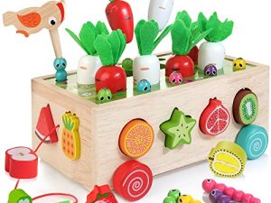 Bravmate Toddlers Montessori Jouets éducatifs pour enfants