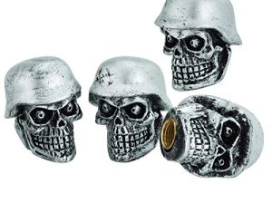 Lunsom Skull Shape Valve Stem Caps Devil