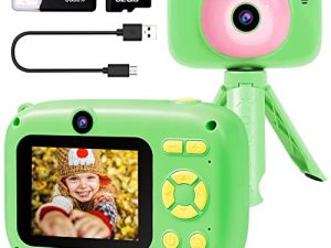 Seanme Caméra selfie pour enfants avec carte