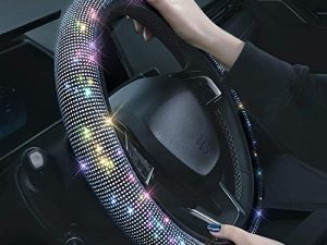 Couvre-volant Bling Strass avec Crystal Diamond Sparkling