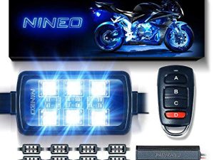 NINEO Lot de 8 bandes lumineuses LED