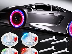 Frienda Feux de Pneu de Voiture Roue