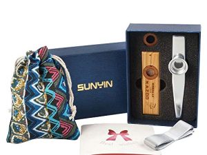 SUNYIN Kazoo en bois et aluminium