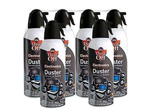 Poussière à gaz comprimé jetable Dust-Off