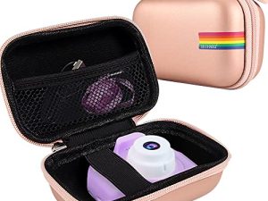 Leayjeen Étui pour appareil photo pour enfants