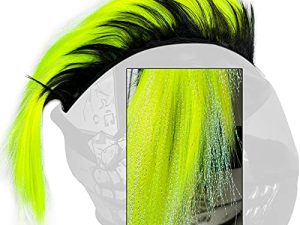 3T-SISTER Casque Mohawk Hawk Cosplay Perruque Casque