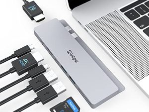 INTPW Adaptateur de concentrateur USB C