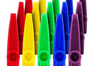 15 pièces d'instruments de musique Kazoos en