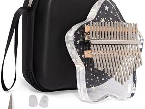 Mignon Kalimba Pouce Piano 17 Touches-Étoile Cristal