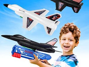 Lot de 2 jouets lanceur d'avion