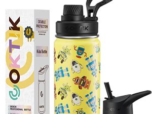 COKTIK Bouteille d'eau pour enfants de 14