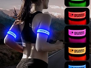 BSEEN Lot de 2 brassards LED pour