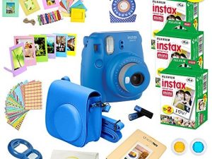 Fujifilm Instax Mini 9 Instant Camera Cobalt
