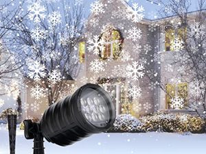 Le projecteur de flocon de neige de