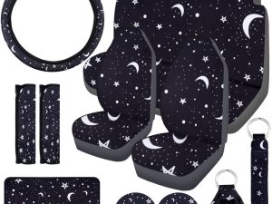 15 Pièces Lune et Étoiles Housse de