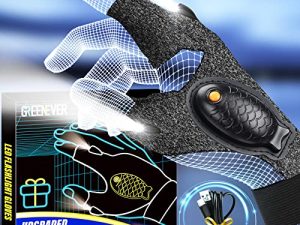 Gants de lampe de poche LED rechargeables