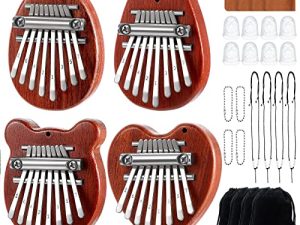 24 Pièces 8 Touches Mini Kalimba Piano