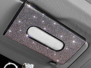 SoSickWithIt Bling Porte-mouchoirs de voiture