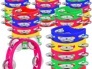 MIAHART 32 Pack Tambourin à main de
