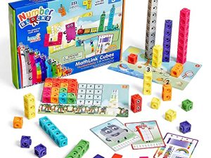 hand2mind MathLink Cubes Numberblocks 1-10 Ensemble d'activités