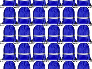 30 Pièces Sacs à Dos Réfléchissants avec