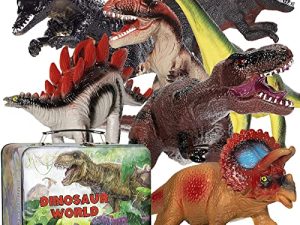 Ellinjan Dinosaure Jouets pour Enfants 3-5 avec