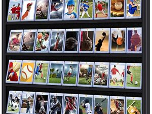 Mlikero Vitrine de cartes de baseball