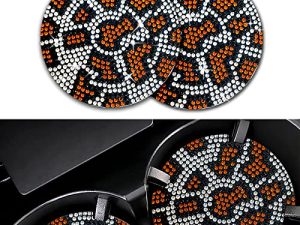 2pcs Bling Cup Holder Insert Coaster- 2
