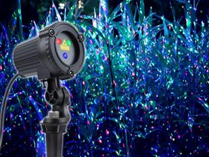 Lumières de Noël laser
