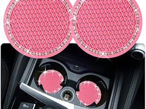 2PCS Bling Car Cup Coaster