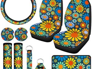 Tallew 10 Pcs Hippie Flower Housses de