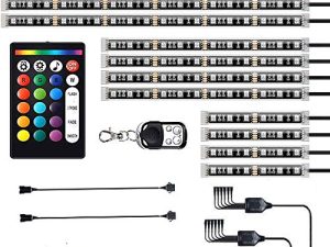 XLANJINGJ 12Pcs Kit d'éclairage LED pour Moto