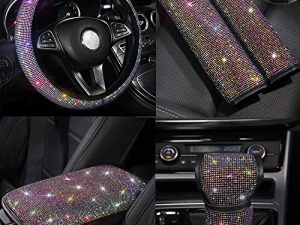 Lot de 5 accessoires de voiture Bling