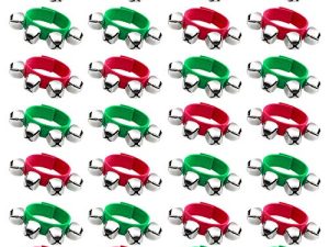 28 Pièces Bracelets de Cloches de Poignet