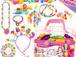 FUNZBO Snap Pop Beads for Girls Toys