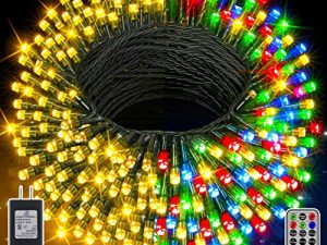 Ollny Guirlandes lumineuses de Noël d'extérieur