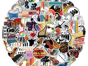 100 autocollants d'orchestre
