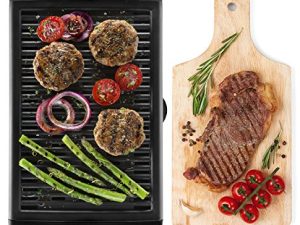 Chefman Grill électrique d'intérieur sans fumée avec