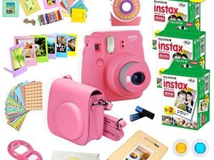 Fujifilm Instax Mini 9 Instant Camera Flamingo