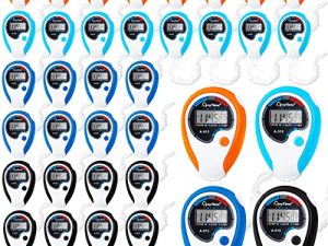 32 Pcs Digital Sport Chronomètre Minuteur Chronomètres