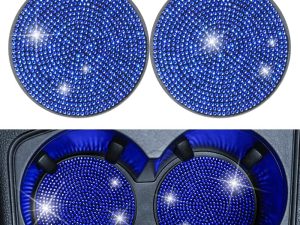 JOFUGOC Bling Car Cup Holder Coaster